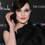 Actress Evan Rachel Wood arrives at the screening of "The Life Before Her Eyes" hosted by The Cinema Society and Nicole Miller at The IFC Center on April 15, 2008 in New York City.